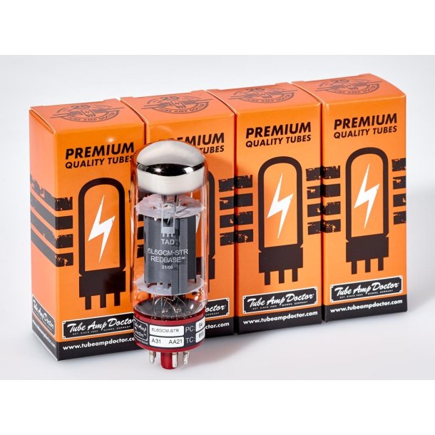 6L6GCM-STR REDBASE TAD PREMIUM Matched Quartet